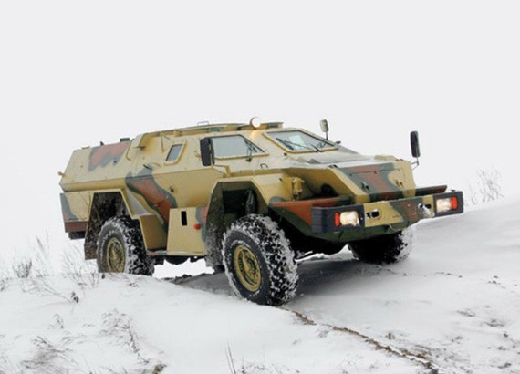 Xe bọc thép hạng nhẹ BPM-97 do hãng Kamaz Nga chế tạo, dùng để chở quân